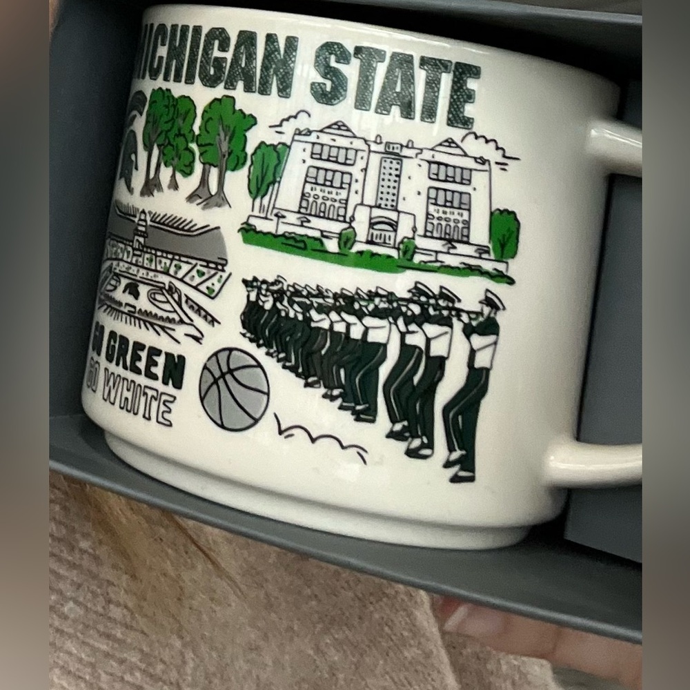 Starbucks “You are here” Michigan State Mug